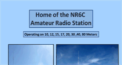 Desktop Screenshot of nr6c.com